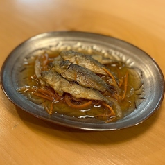 豆あじの南蛮漬け