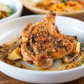 料理メニュー写真 大山鶏モモ肉のソテー ディアボラソース