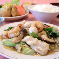 五目うま煮セット定食