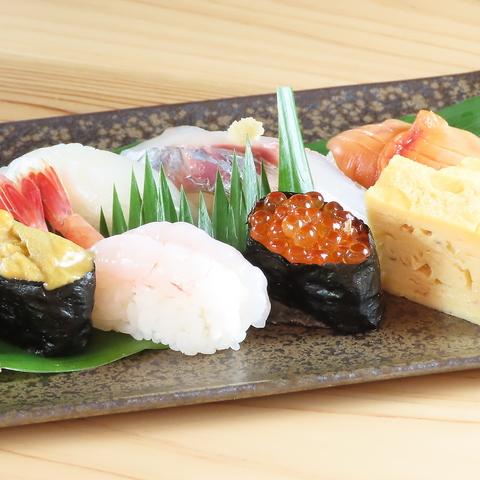 創業61年の老舗。瀬戸内産の魚介と四季の恵みの寿司と和食を堪能♪