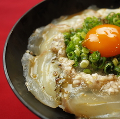 梅塩だれの炙り鯛丼