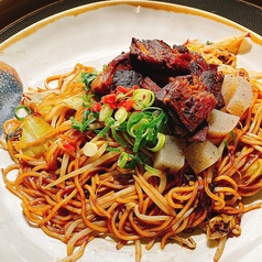 焼きそば 和牛スジ