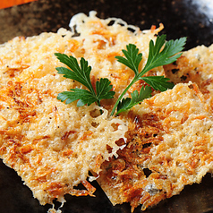 干しエビたっぷりパリパリチーズ焼