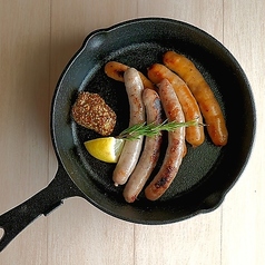 みやじ豚無添加ソーセージ2種(ノーマル&チョリソー) 各3本セット