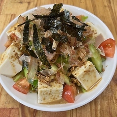 練りゴマ豆腐サラダ