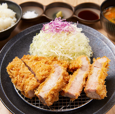 肩ロースかつ定食
