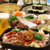 本場韓国料理を堪能