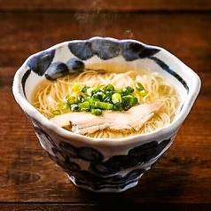 【温】鶏出汁にゅう麺