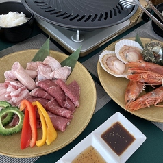 シーフードBBQ盛り合わせ