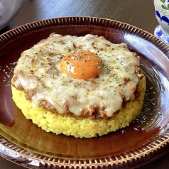 炙りチーズ特製キーマカレー