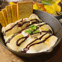 季節のスモア（1名分＝マシュマロ1個/クラッカー2枚分/チョコたっぷりetc）