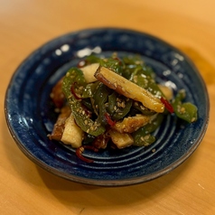 ピーマンとちくわのきんぴら