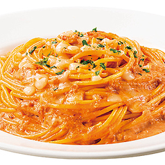 モッツァレラチーズのトマトクリームソース