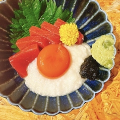 マグロ山かけ