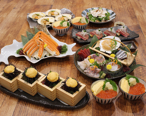 北海道の旬味 うにとかにといくら 南3西4(すすきの駅/居酒屋