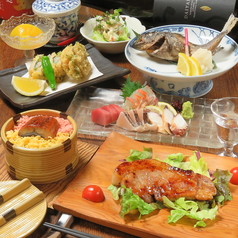 真居酒屋 魁 らん 広島のコース写真