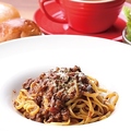 料理メニュー写真&nbsp;モチモチ食感の生パスタセット 8時間ボロネーゼ