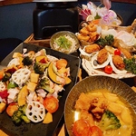 コース料理でおもてなし♪お料理も絶品！ 女子会などにもご活用ください！