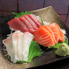 鮮魚刺し盛3点盛り♪