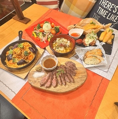 ごほうびバル たばるのコース写真