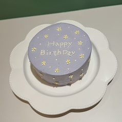 センイルケーキ(お花)