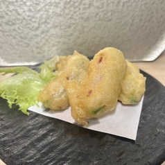 アボカド生ハムビール揚げ
