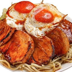 SPチャーシューマウンテンエッグ定食