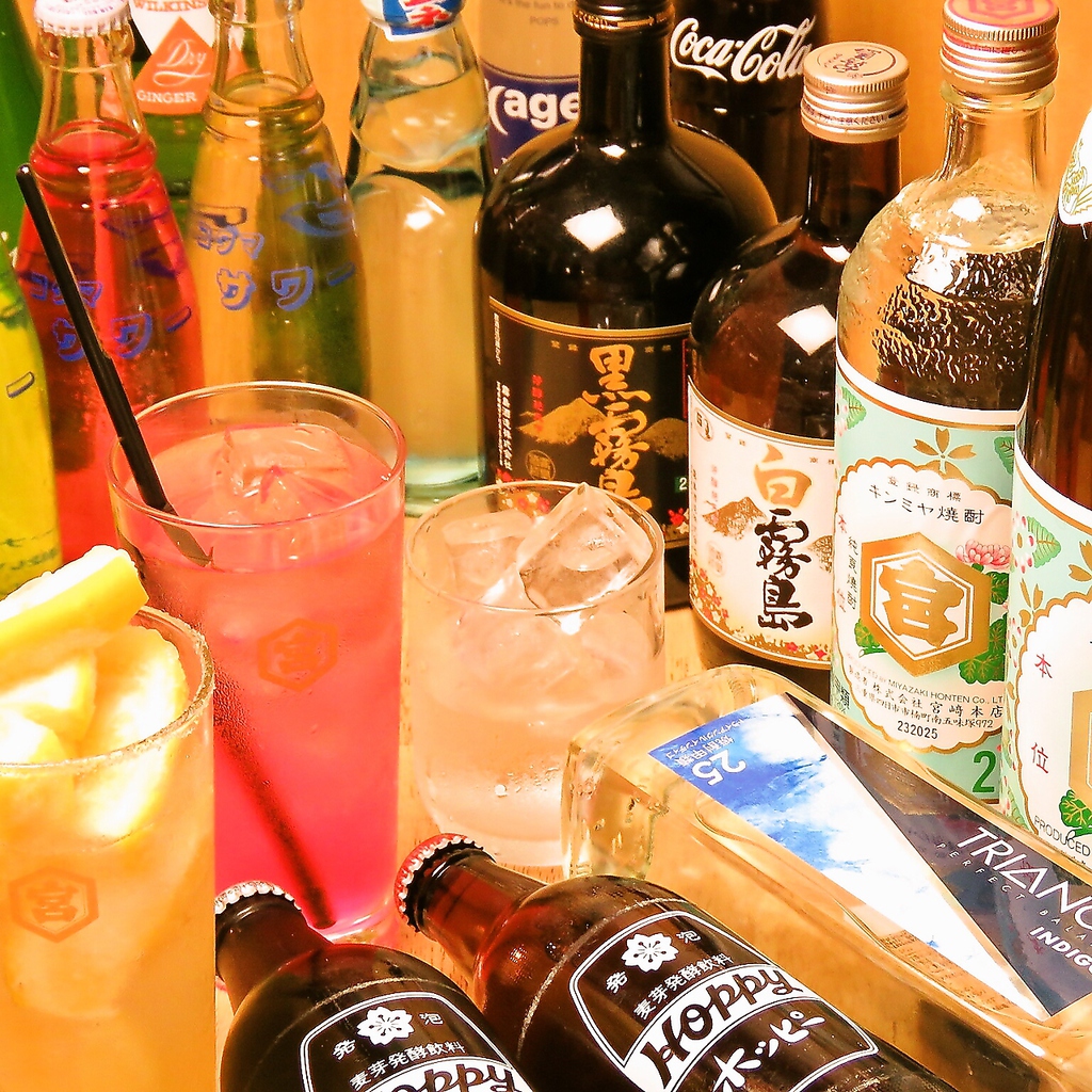 焼酎各種　割りもの各種