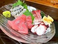 本日の刺身盛り合わせ