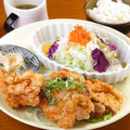 料理メニュー写真&nbsp;【ディナーメニュー】おいしいからあげセット　キッズスペース利用OK デザート、ドリンク付き