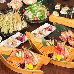 酒と肉天ぷら 勝天のコース写真