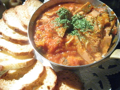 牛トリッパ（ハチノス）のトマト煮