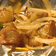 ホルモンたれ焼き