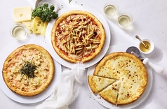 たらもピザ/アメリカンピザ/ゴルゴンゾーラピザ