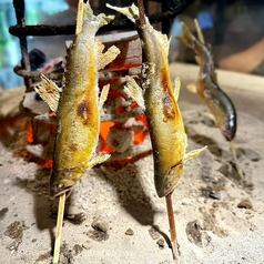 【夏季限定】鮎の原始焼き