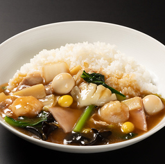 具沢山の中華丼 (1人前)