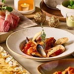 本格イタリアン前菜をビュッフェスタイルで堪能できるランチ。