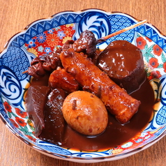 八丁味噌のおでん盛り合わせ