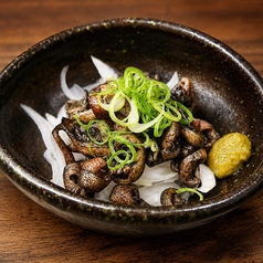 炭火香る鶏皮ポン酢