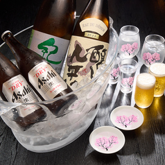 全国各地から仕入れ！雄の厳選日本酒