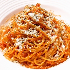 ミートソースパスタ