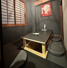 5名様までのお席になります。完全個室のため、女子会から接待まで幅広くご利用いただける人気のお席です。