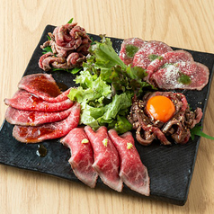 黒毛和牛ローストビーフ5種盛り合わせ