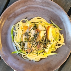 柚子胡椒と若鶏ぺペロンチーノの写真