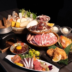 北海道海鮮とラムの専門店 海とひつじのコース写真