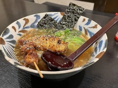 焼き鳥屋のラーメン