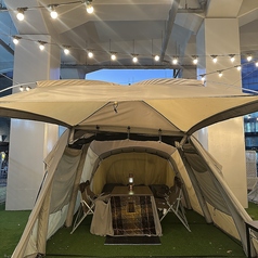 テントもご用意しております。