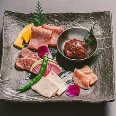 厳選お肉盛合せ(ホルモン入り)5種盛り