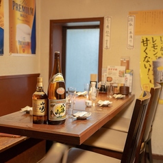 お一人様から使いやすいテーブル席各種