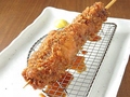料理メニュー写真&nbsp;自家製赤玉ソース 牛串カツ
